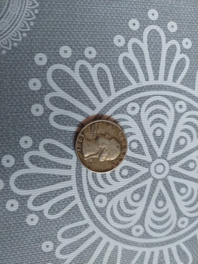 Moneda 1/4 Dólar 1961