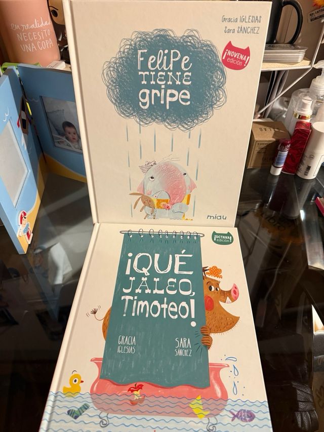 Que jaleo Timoteo +Felipe tiene gripe