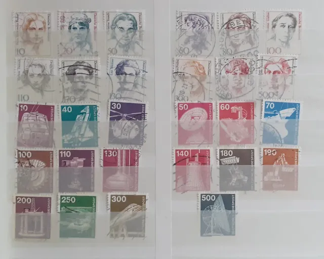 Germania 1978/88 - Lotto 28 Francobolli