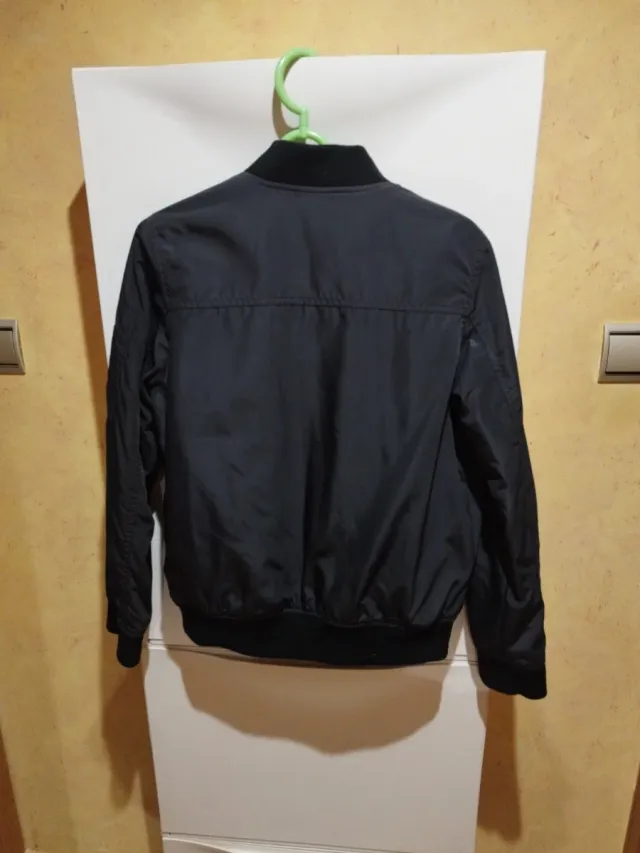 Chaqueta Bomber H&M Negra Niño