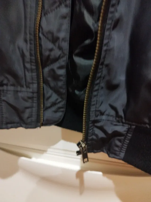 Chaqueta Bomber H&M Negra Niño