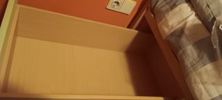 Cama nido 90cm con 4 cajones y somier