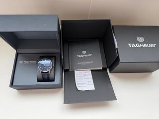 TAG Heuer Carrera Calibre 5 Azul/Plata