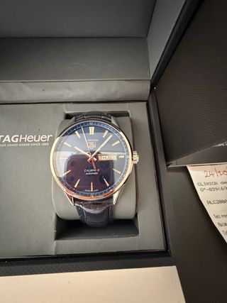 TAG Heuer Carrera Calibre 5 Azul/Plata