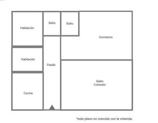 Piso en venta en Sueca ciudad en Sueca