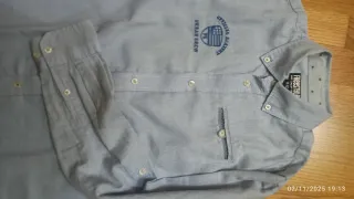 Camisa niño FREESTYLE azul talla 11-12