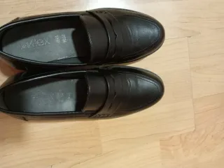 Mocasines mujer Avirex Italia Piel Negra