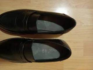 Mocasines mujer Avirex Italia Piel Negra