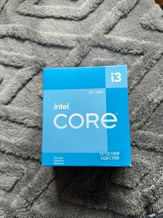 Procesador Intel Core i3-12100F 12th Gen