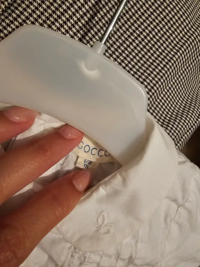 Body Gocco bebé blanco manga larga