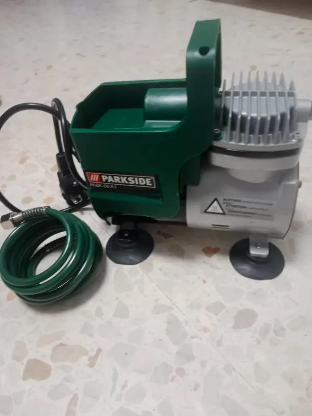 Set Aerografía Parkside PABK 60 A1 Nuevo
