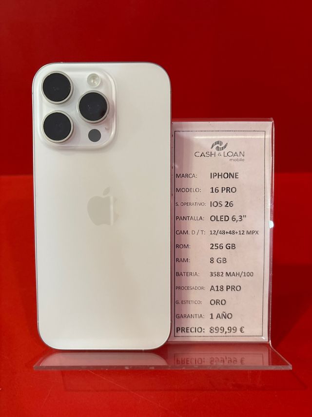 BLACK FRIDAY!!! iPhone 16 Pro 256GB seminuevo