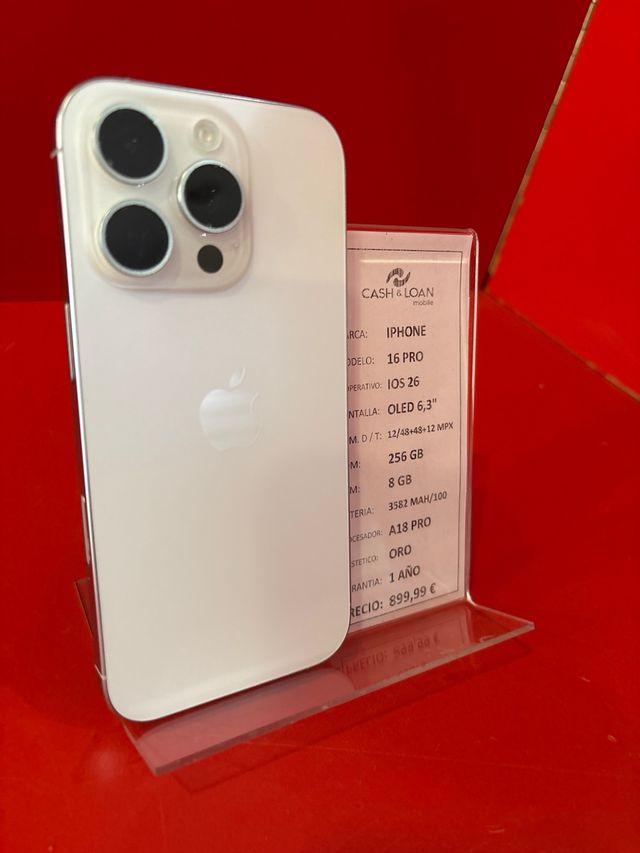 BLACK FRIDAY!!! iPhone 16 Pro 256GB seminuevo