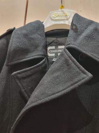 Giubbotto donna lana CENSURED nero