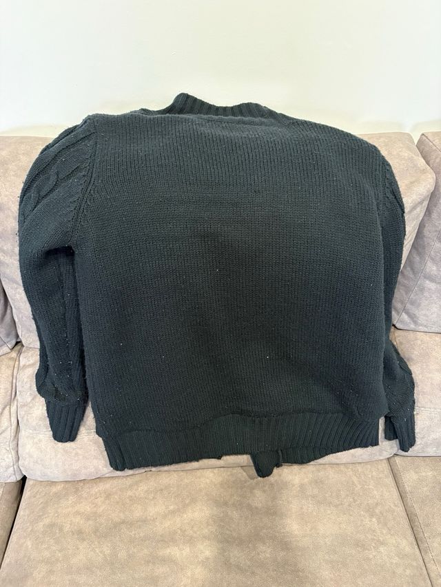 Chaqueta borreguillo negra