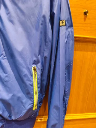 Cazadora DI-BYE azul y gris