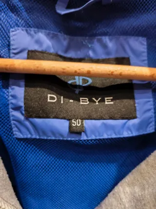 Cazadora DI-BYE azul y gris