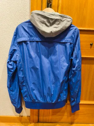 Cazadora DI-BYE azul y gris