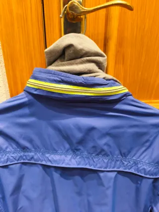 Cazadora DI-BYE azul y gris