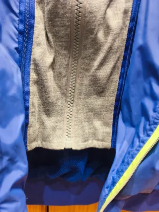 Cazadora DI-BYE azul y gris