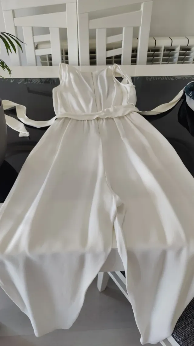 Mono Massimo Dutti blanco talla S