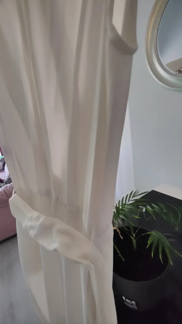 Mono Massimo Dutti blanco talla S