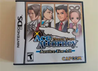 Ace Attorney Justice For All DS