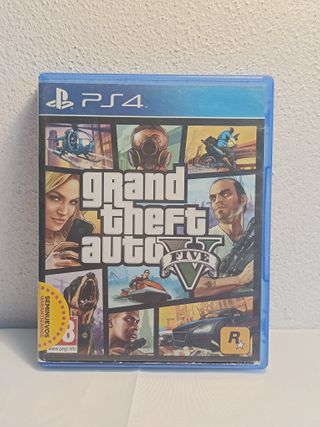 GTA V PS4 Grand Theft Auto V Pal Esp