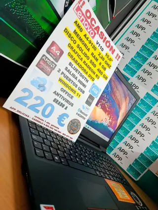 Portátil Lenovo V110 15,6 SSD 480GB