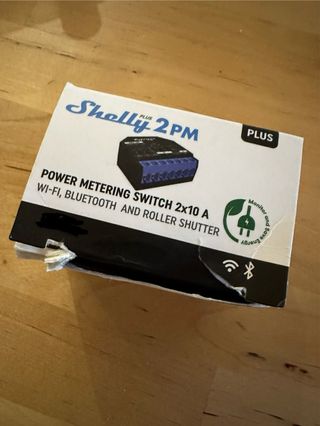 Shelly Plus 2PM Power Metering Switch
