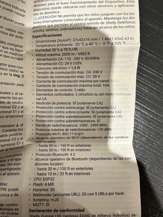 Shelly Plus 2PM Power Metering Switch