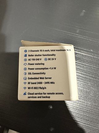 Shelly Plus 2PM Power Metering Switch