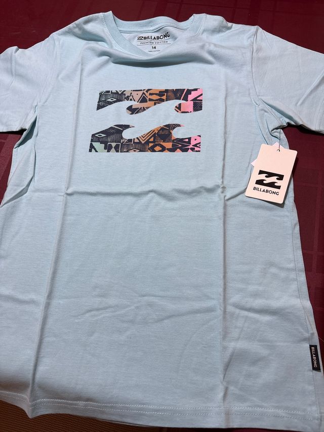 Camiseta Billabong Talla 14 Azul