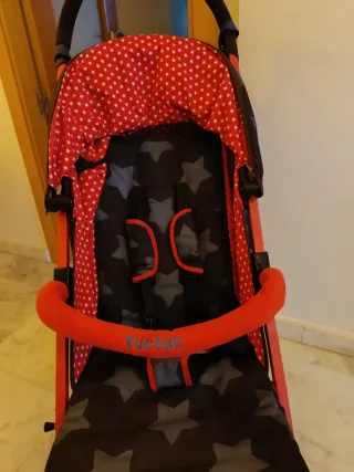 Silla de paseo TucTuc con bolso y protector lluvia