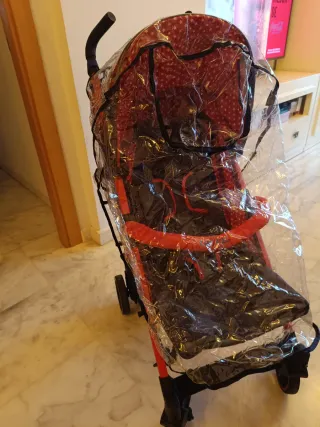 Silla de paseo TucTuc con bolso y protector lluvia