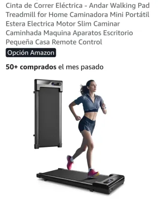 Cinta de Correr Eléctrica Plegable