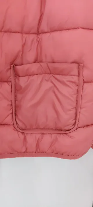 Chaquetón acolchado rosa