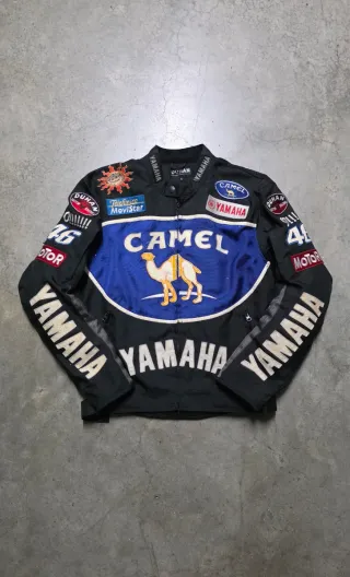 Chaqueta Moto Yamaha Camel Vintage