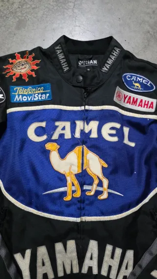 Chaqueta Moto Yamaha Camel Vintage