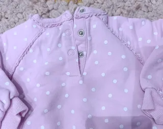 Sudadera rosa con dibujo osito bebé 12 meses Tex