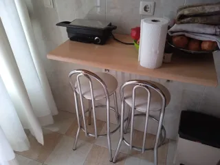 Muebles de cocina y microondas horno