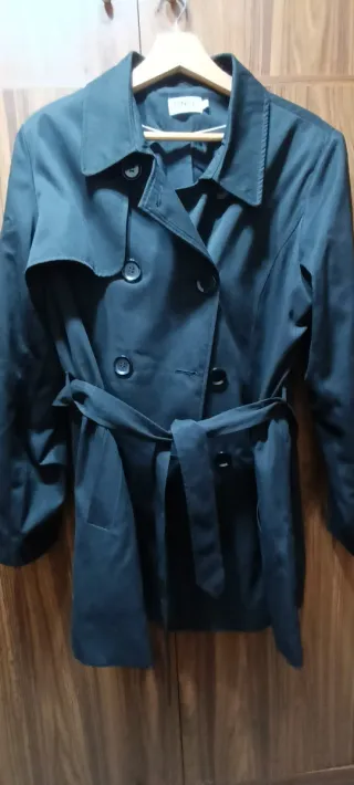 Gabardina JDY mujer negra