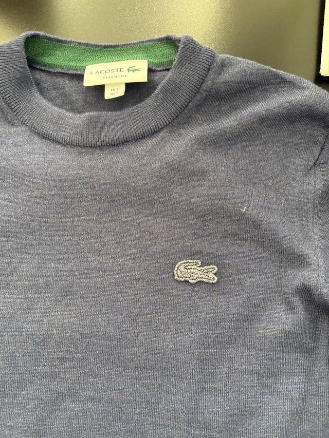 Maglione Lacoste Blu Taglia S