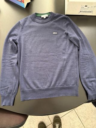 Maglione Lacoste Blu Taglia S
