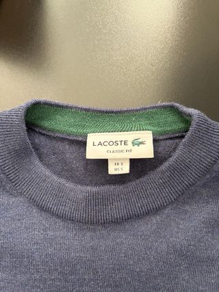 Maglione Lacoste Blu Taglia S