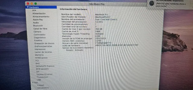 MacBook Pro 13 Plata - Precio Negociable