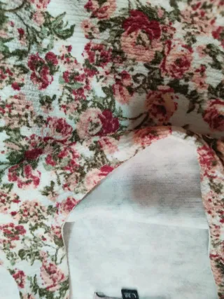 Vestido floral talla S