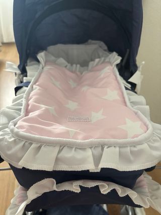 Silla/Capazo Paseo La Niña Azul Marino