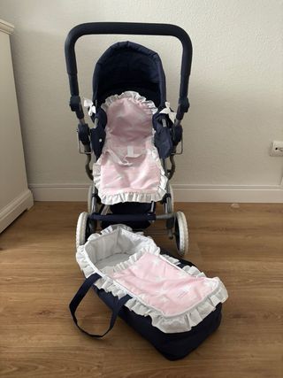 Silla/Capazo Paseo La Niña Azul Marino