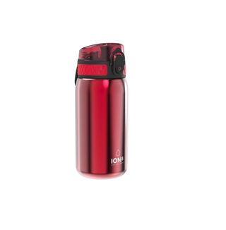 Ion8 Botella Agua Inox 400ml Roja - NUEVO